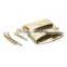 Fashion lady gold leather clutch bag custom ladies purse party clutch bags