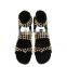 2015 New coming punk style women shoes Latest hot sale women shoes summer sandals