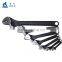 Black carbon steel handle adjustable wrench