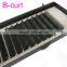 False eyelashes for sale 11mm 12mm B C D Curl MINK Individual Eyelash Handmade Artificial Fiber False Eyelashes on sale