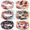 Wholesale kids or women elastic wide lace headband, lace knot cross head wrap hair accessories