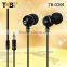 New Style headphone cool in-ear stereo earphone&earbud,metal earphone,jack for earphone jewel dust plug