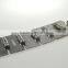 Anti-skid rubber cover Stainless Steel conveyor chain Har812