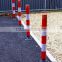 traffic and parking sign post steel Road Construction Equipment Steel Round Pipe Active Traffic Pile Post