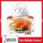 12L Electric Halogen Convection Oven With Tempered Glass Bowl for Kitchen Appliance