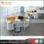 trend style staff workstation employee table 3 seats work station