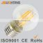 Filament bulb G45F E27 2W 200lm CE ROHS approved