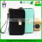 Wholesale PU leather women wallet female clutch wallet for phone 6