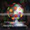 6'' plastic rotating disco ball Halogen decor changing color LED party decor light