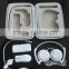 PS-C096 White portable travel too kits set with white wireless mouse