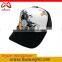 China headwear oem 5 Panel Mesh Caps/ Trucker Cap/Straw Front Printing Leisure Hat