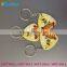 Mini Size Custom Promotional Crystal Epoxy Keychain Epoxy Member Card