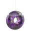 Ring form garden mosaic glass hanging automatic pigeon water feeder
