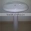20 inch chaozhou modern design pedestal sink