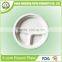 Eco-friendly sugarcane tableware 6 inch Round Plates