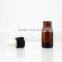 wholesale 10ml dark amber frosted glass bottle for e lique in China