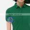 Wholesale spandex cotton plain blank women polo shirt