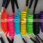 custom 4 feets 5mm diameter TPU surfboard surf leash with stainless steel swivel jionts