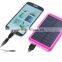 Portable universal solar charger, factory outlet price solar phone charger, green energy solar power bank