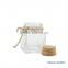 40ml Clear Square Shape Empty Drifting Glass Bottles With Cork Stopppers,Wishing Bottles For Gift