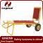 Luxurious Hotel bellman serving trolley cart