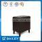 home furniture popular black storage leather ottoman storage stool