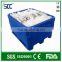 1000L size Large plastic tubs, insulated rotomold fish bins, fish container storage