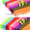 DIY Artifical Flower Colourful Crepe Paper Roll rose flowers artificial
