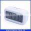 Big LCD screen calendar TV alarm clock with backlight