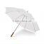 28 INCH 8 rib manual mono color umbrella Quality Umbrella with wooden straight Handle