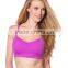 nylon/spandex clip down sports bra nursing bra for women