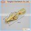 New style fashion triangle metal accessories for bag handle
