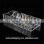 excellent craft 10 slots 5 sided storage divided clear acrylic jewelry boxes/bracelet holder/bangle holder