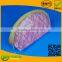 pink beauty pouch bag for cosmetic with mesh