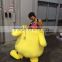 2016 hot selling factory price pikachu adult mascot costume with fan for sale