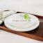 White ceramic western style porcelain flat beef plates cake plates and dishes