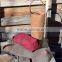 Custom Reusable Waxed Canvas Wine Tote Pattern With Leather Trim