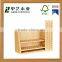 Handmade natural solid oak essential oil storage shelf wooden oil display rack wooden essential oil stand