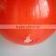 egg shaped red inflatable ball for advertising, custom made air ball as giveaway