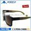 Famous brand logo fish custom high quality promotion acetate sunglasses polarized lens