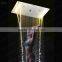 380*700mm stainless steel rain water column waterfall shower head led bathroom shower