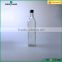 60ml 100ml transparent olive oil glass bottle with lid