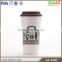 Reusable Plastic Coffee Travel Mug (16oz)