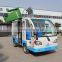 Self discharging small electric garbage transfer truck for sale