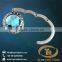 Wholesale cheap high quality foldable bag hanging holder women folding crystal alloy custom bag holder