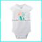 Summer new arrival 100% cotton romper baby wholesale for newborn girls