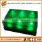 Outdoor decorated brightness solar led glass brick ie Super capacitor 6PCS Led Quantity solar brick light for decoration