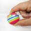Cheap Price High Quality EVA Rainbow Golf Ball Hotsale