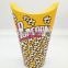 Customized 20oz Disposable Paper Popcorn Cup
