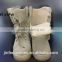 hot sale fashion women desert military boots low price side-zip safety boots military boots suede leather steel toe